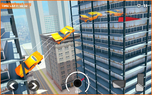 Car Crash Timed Accident Stunts:Beam Drive Jump screenshot