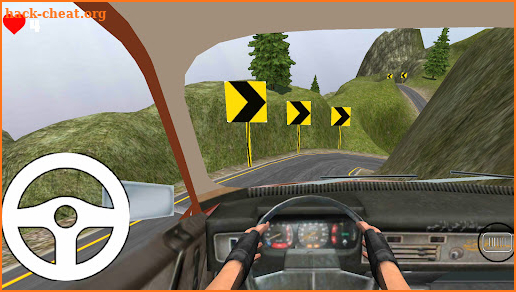 Car Driving Mountain Car Games screenshot