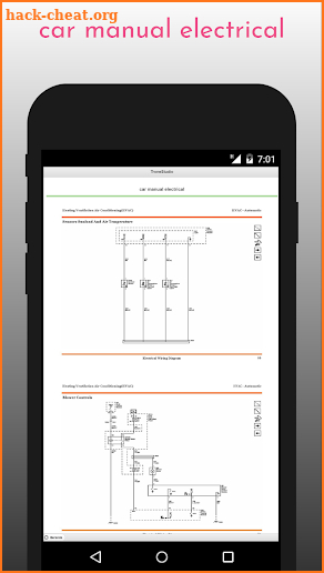 car manual electrical screenshot