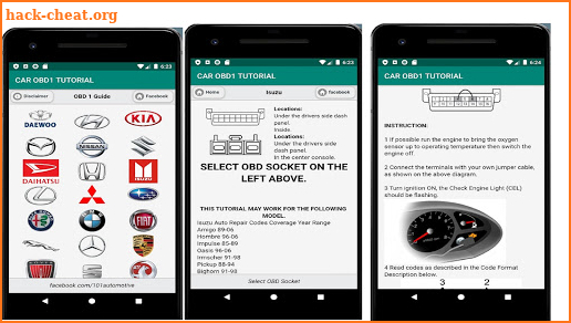 Car OBD1 Tutorial screenshot