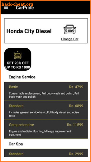 Car Pride - Doorstep Service screenshot