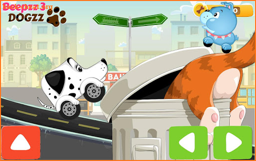 Car Racing game for Kids - Beepzz Dogs 🐕 screenshot