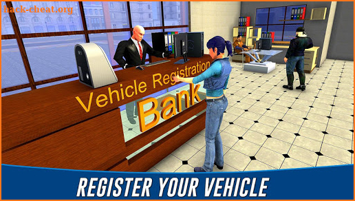 Car Registration, Verification & Driving Simulator screenshot