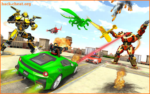 Car Robot Transformer Games 3D screenshot