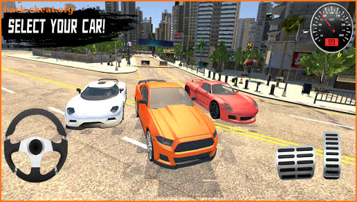 Car Simulator - Speed Air Car Stunts 3D screenshot