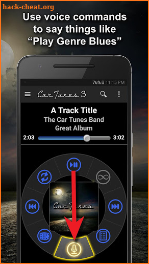 Car Tunes Music Player Pro screenshot