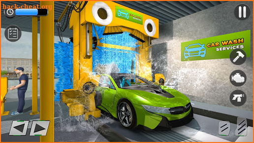 Car Wash Service Gas Station: Modern Car Mechanic screenshot