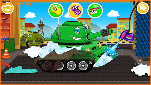 Car Wash: TANKS screenshot