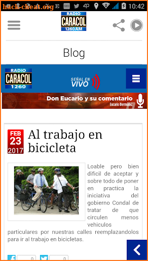 Caracol 1260 screenshot