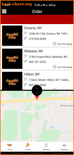 Caraglio's Pizza Rewards screenshot