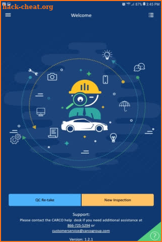 CARCO Enhanced Mobile Inspection Application screenshot