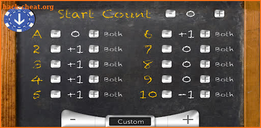 Card Counting-Trainer Poker screenshot