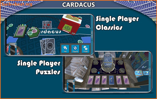 CARDACUS - Classic Card Games Online screenshot