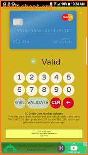 CardCheck - Ultimate Credit Card Checker Generator screenshot