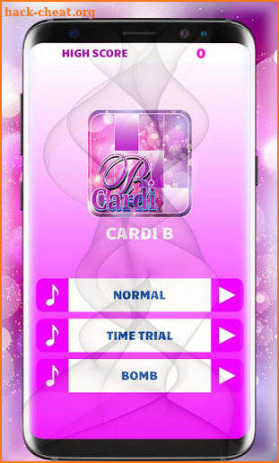 Cardi B Piano Tiles screenshot