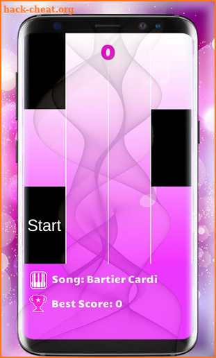 Cardi B Piano Tiles screenshot