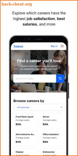 Career Explorer by Indeed screenshot