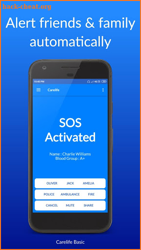 Carelife - Personal Safety App screenshot