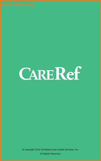 CareRef screenshot