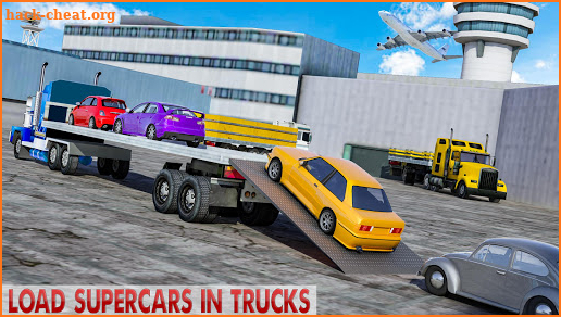 Cargo  Airplane  Transporter  Car  Simulator. screenshot