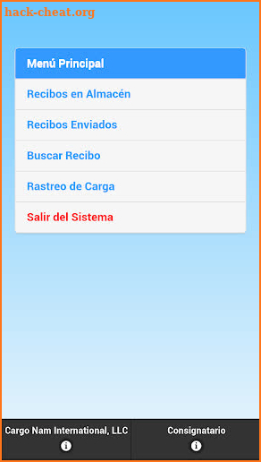 Cargo Nam Mobile screenshot