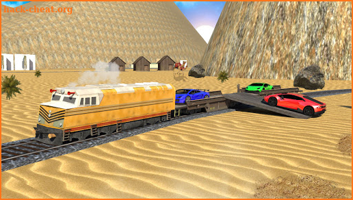 Cargo Transport Train Car Game screenshot