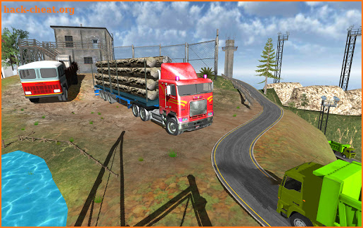 Cargo Truck : Off-road Transport Simulator 3D Game screenshot