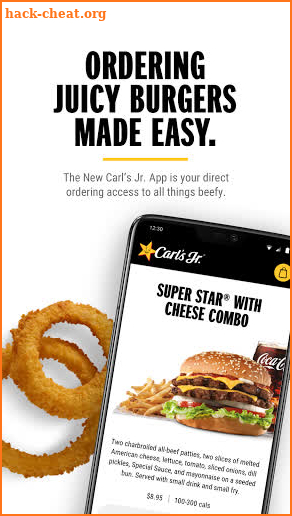 Carl's Jr. Order Online - Delivery or Pick-Up screenshot