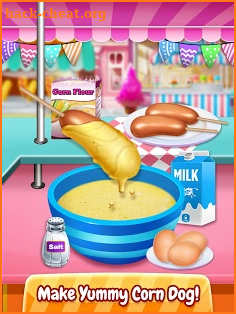 Carnival Fair Food Fever 2018 - Yummy Food Maker screenshot