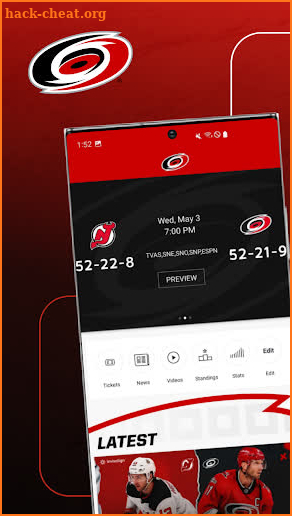 Carolina Hurricanes screenshot