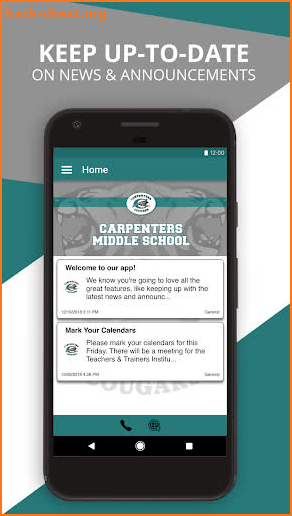 Carpenters Middle School screenshot