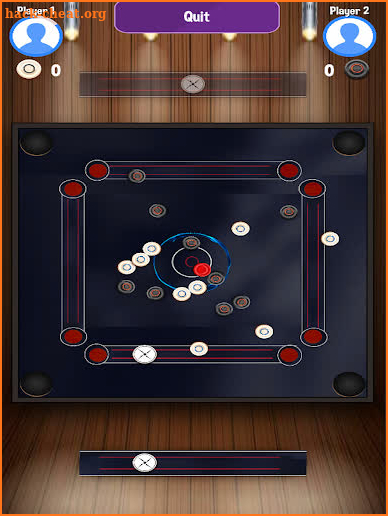 Carrom board 3D: Online Multiplayer Pool Game 2021 screenshot