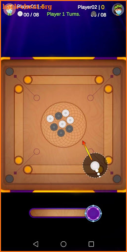 Carrom Board Offline : Two Players screenshot