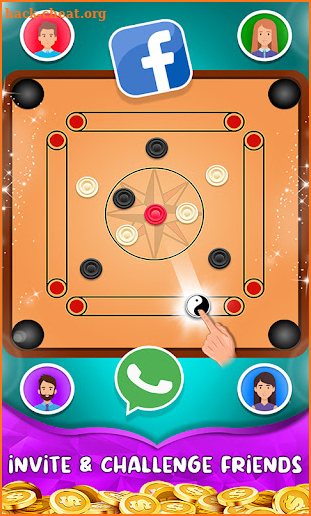 Carrom Friends Superstar screenshot