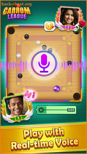 Carrom League: Friends Online screenshot