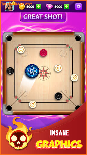 Carrom World 2020: Free Board Game screenshot