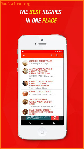Carrot Cake Recipes screenshot