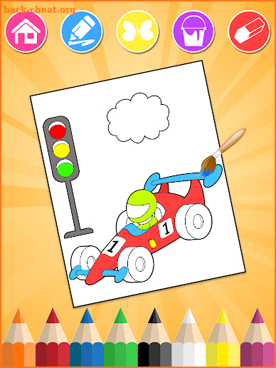 Cars Coloring Pages screenshot