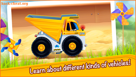 Cars in Sandbox (app 4 kids) screenshot