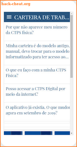 Carteira de Trabalho Digital - Guia CTPS screenshot