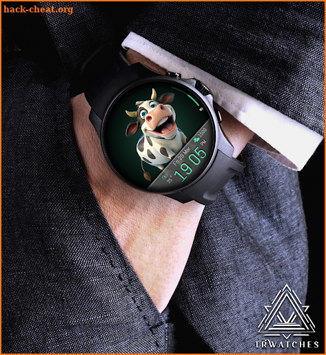 Cartoon Animals Watch Face screenshot