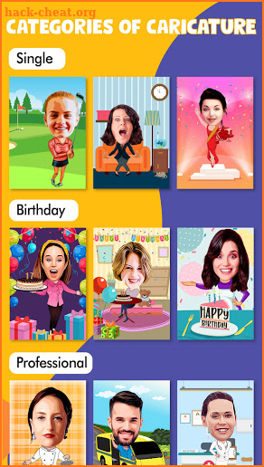 Cartoon Caricature Maker Photo Editor screenshot