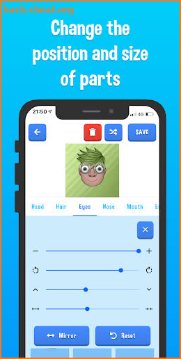 Cartoon Character Creator screenshot