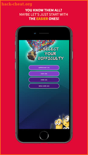 Cartoon Character Quiz screenshot