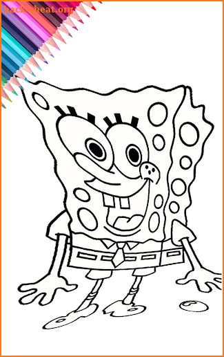 cartoon coloring book and princess coloring book screenshot