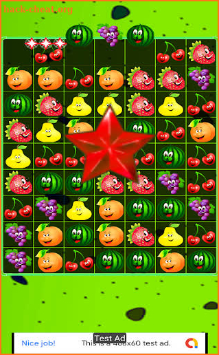 Cartoon Fruit Match 3 screenshot