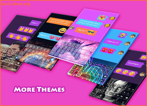Cartoon Keyboard: Themes, GIFs, Stickers, Kaomoji screenshot