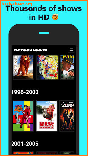 Cartoon Locker app screenshot