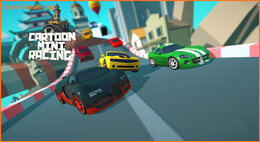 Cartoon Mini Racing screenshot