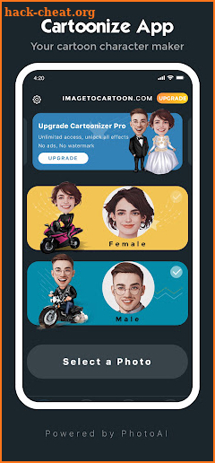 Cartoonize - Cartoon Yourself screenshot